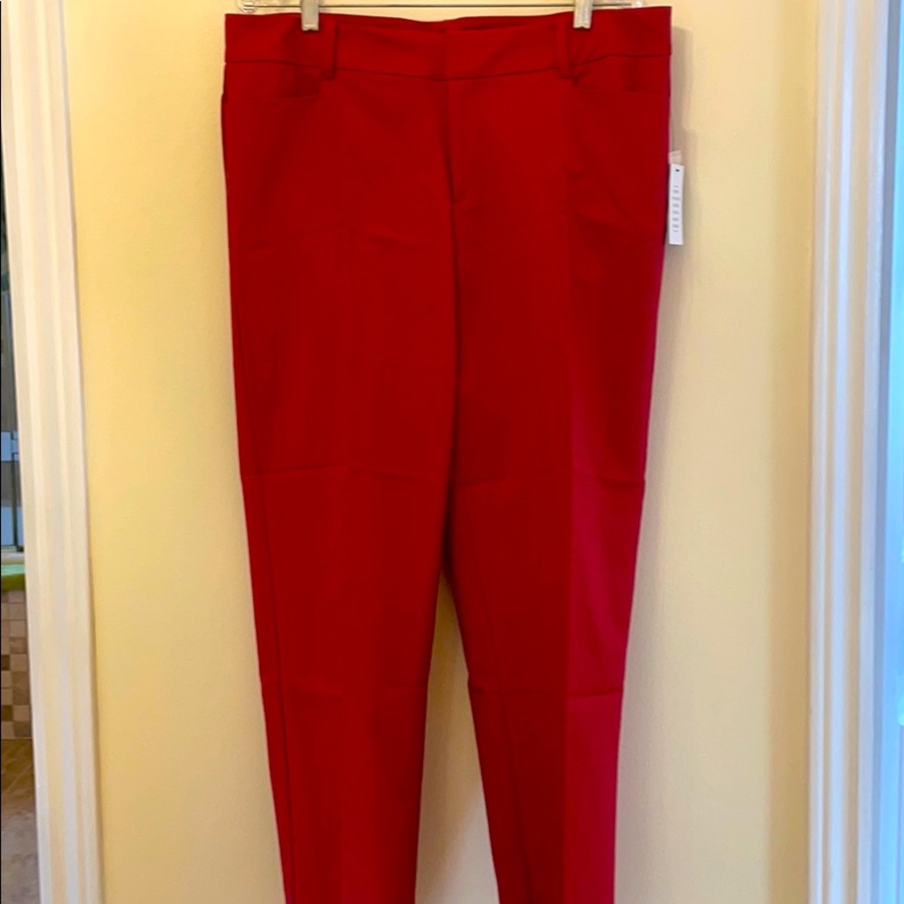 NWT Red Pants